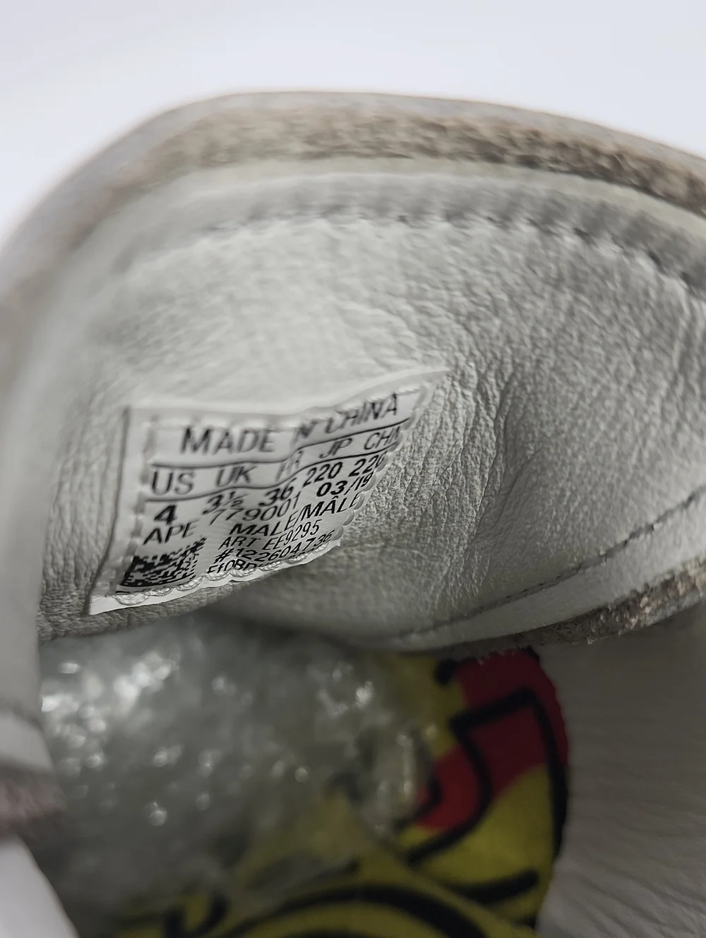 ADIDAS | Stan Smith x Keith Haring PopArt EE9295 White Orange Men's Size 4